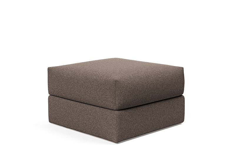 Puf | 75x75 | Forest brown | 411 - Nordic Dream