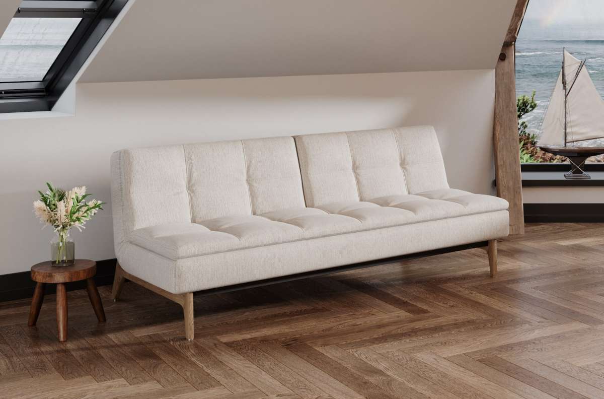 Dublexo Splitback Eik Sovesofa | 115x210 | Natural