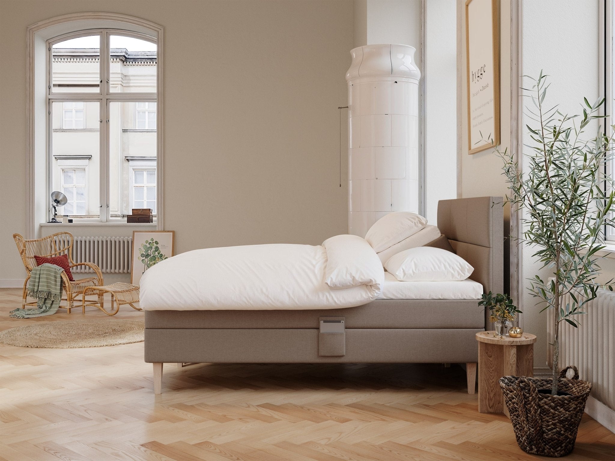 Ragna Fjäll 160x200 Brun Nordic Dream tilbyder senge med skandinavisk design og højkvalitets materialer. Oplev perfekt komfort for en god nattesøvn. Bestil din i dag!