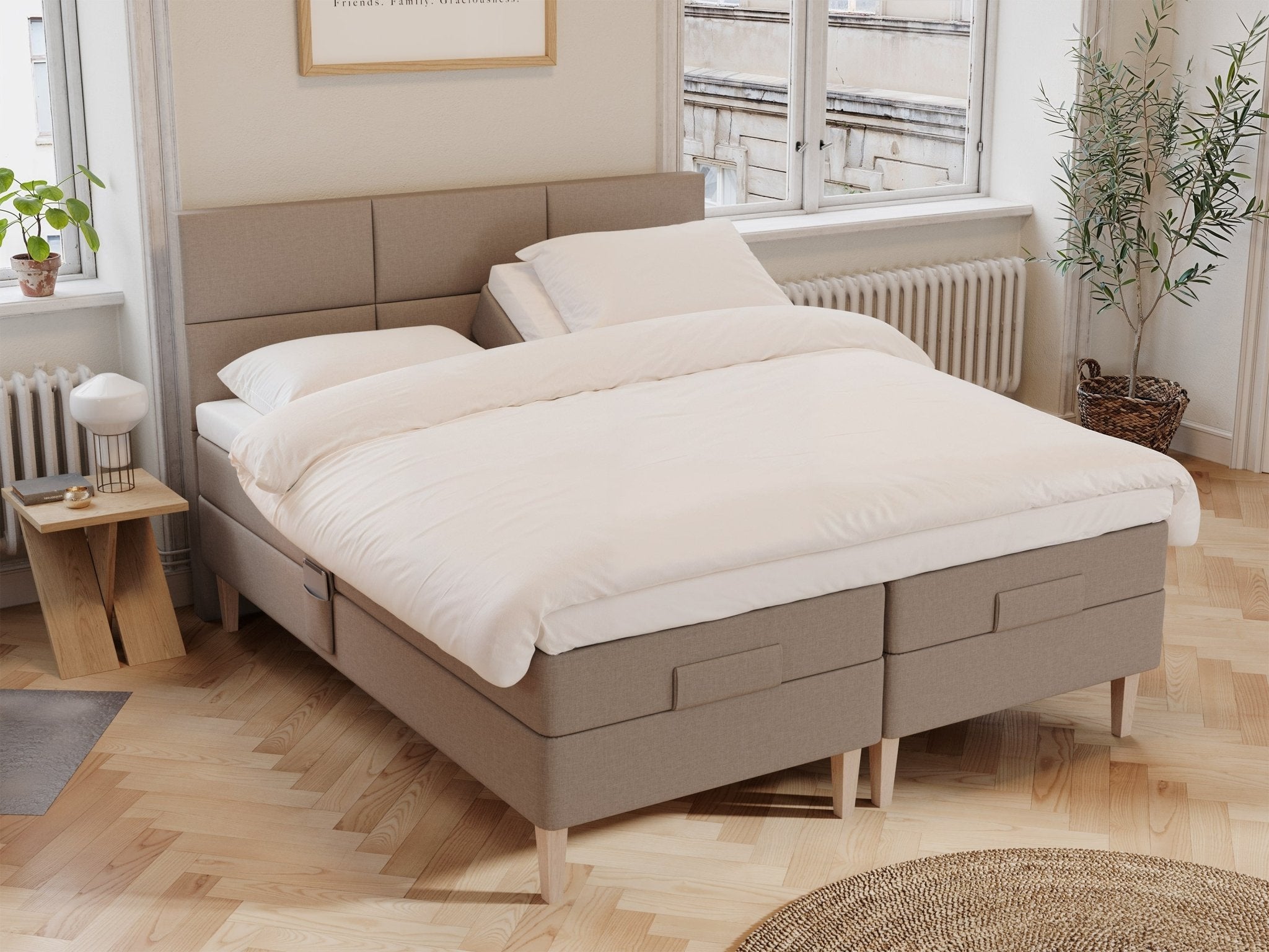 Ragna Fjäll 160x200 Brun Nordic Dream tilbyder senge med skandinavisk design og højkvalitets materialer. Oplev perfekt komfort for en god nattesøvn. Bestil din i dag!