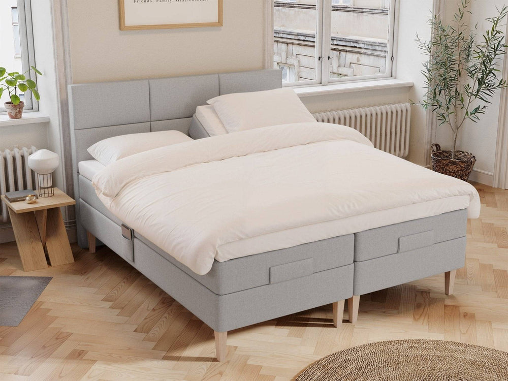 Ragna | 180x200 | Lys grå - Nordic Dream