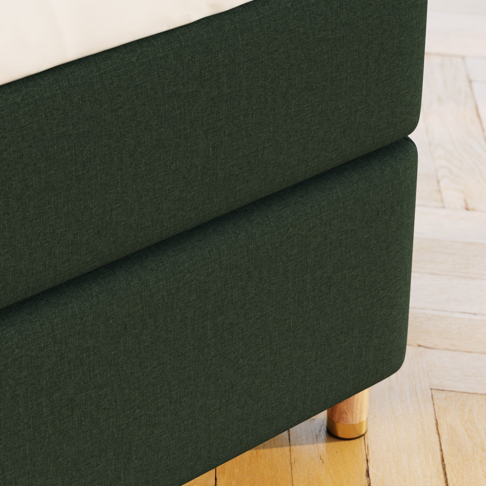Snefrid Nordlys 160x200 Dyb Grøn Nordic Dream tilbyder senge med skandinavisk design og højkvalitets materialer. Oplev perfekt komfort for en god nattesøvn. Bestil din i dag!