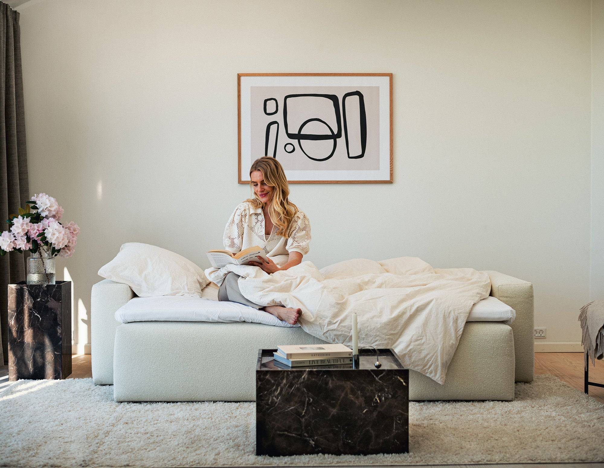 Mara | 145x200 cm | Bouclé off - white | 531 - Nordic Dream