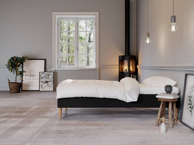 Saga | 90x210 | Sort - Nordic Dream